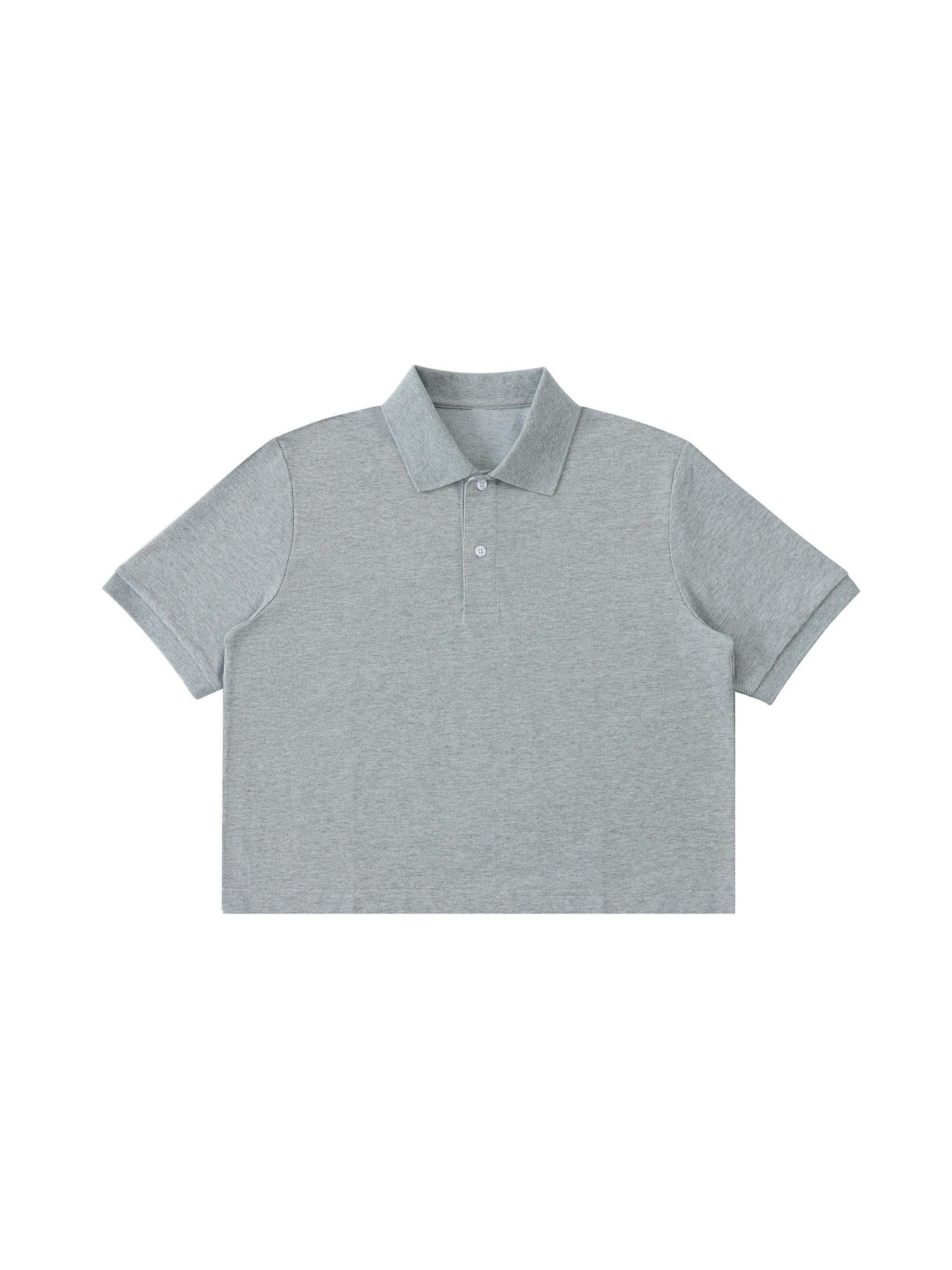 Essential Cropped Polo Shirt #PL0007 | TAPSTITCH